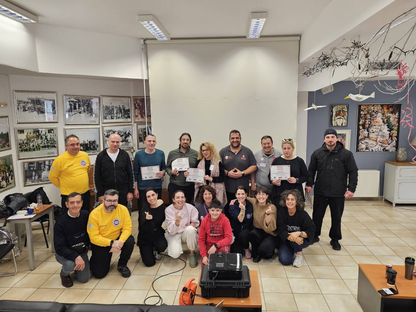 Ένα ακόμη πιστοποιημένο σεμινάριο Stop the Bleed Coalition ολοκληρώθηκε με επιτυχία!